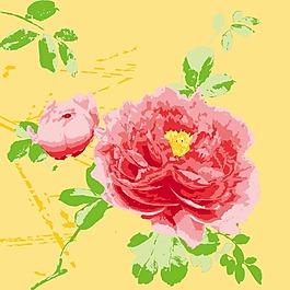 印花矢量圖 時尚休閑女裝 成熟優(yōu)雅女裝 植物 優(yōu)雅植物 免費素材