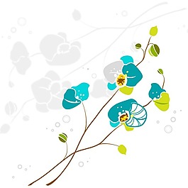 印花矢量圖 時(shí)尚休閑女裝 成熟優(yōu)雅女裝 植物 優(yōu)雅植物 免費(fèi)素材