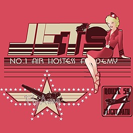印花矢量圖 圖文結(jié)合 英文 人物 女人 免費素材