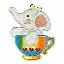 貼布 童裝 可愛(ài) 咖啡杯 茶杯 免費(fèi)素材
