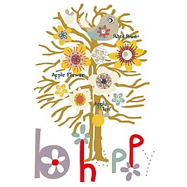 印花矢量圖 女童 T恤圖案 可愛卡通 植物 免費(fèi)素材