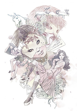 位圖 時(shí)尚休閑女裝 成熟優(yōu)雅女裝 靚仔裝 T恤圖案 免費(fèi)素材