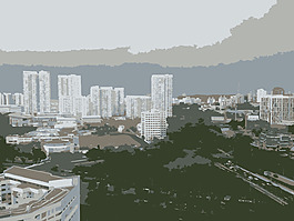 新加坡的天空
