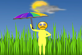 下雨天