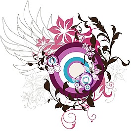 印花矢量圖 時(shí)尚休閑女裝 女童 T恤圖案 毛衫印花 免費(fèi)素材