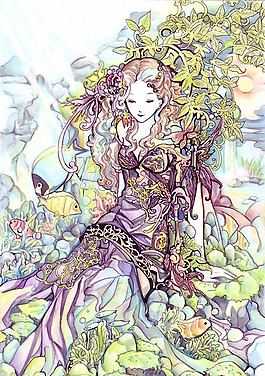 位圖 成熟優(yōu)雅女裝 時尚休閑女裝 女童 T恤圖案 免費(fèi)素材