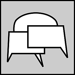 討論圖標