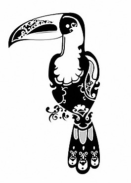 位圖 成熟優(yōu)雅女裝 T恤圖案 動(dòng)物 鳥(niǎo)類(lèi) 免費(fèi)素材