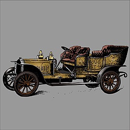 印花矢量圖 靚仔裝 T恤圖案 交通 車 免費(fèi)素材