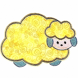 貼布 女童 童裝 動(dòng)物 羊 免費(fèi)素材