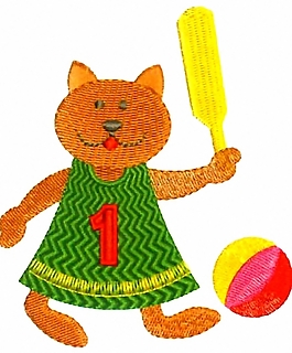 貼布 女童 童裝 動物 貓 免費素材