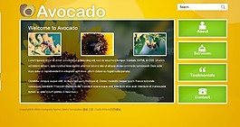 迷你網頁作品展示HTML