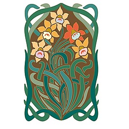 印花矢量圖 成熟優(yōu)雅女裝 民族 藤條 免費素材