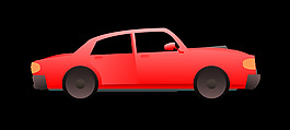 紅色的車(chē)