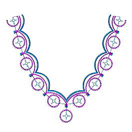 繡花 成熟優(yōu)雅女裝 領(lǐng)圈 領(lǐng)邊裝飾 中東風(fēng)格 免費素材