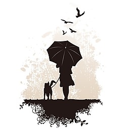 印花矢量图 靓仔装 抽象 人物 女人 免费素材
