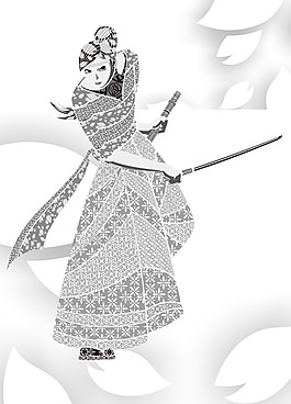 印花矢量圖 T恤圖案 民族 抽象 免費素材