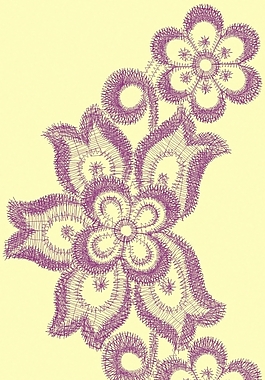 繡花 花卉 家紡 免費素材
