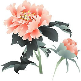 印花矢量圖 植物 花卉 優(yōu)雅植物 色彩 免費(fèi)素材