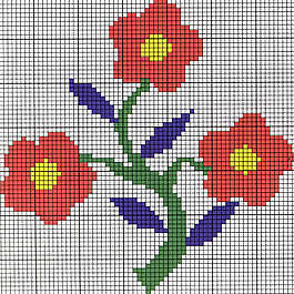 毛衫圖案 花朵 毛衣 免費素材