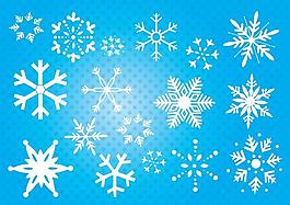 矢量雪花