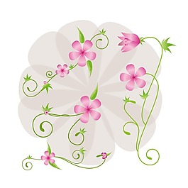 印花矢量圖 成熟優(yōu)雅女裝 優(yōu)雅植物 花 免費(fèi)素材