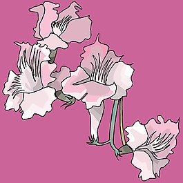 印花矢量圖 時尚休閑女裝 成熟優(yōu)雅女裝 植物 花卉 免費素材