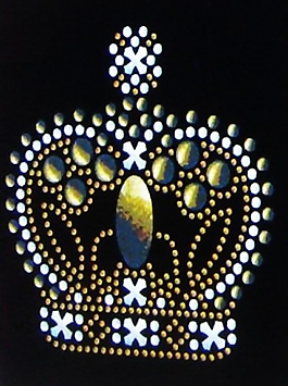 燙鉆 皇冠 花紋 免費素材