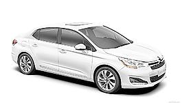 白色轎車圖片