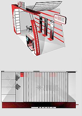 展覽模型 3D設(shè)計(jì)模型 展示模型圖片