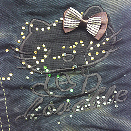 貼布 燙鉆 卡通 簡單卡通 HelloKitty 免費素材