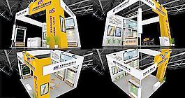 展覽模型 3D設(shè)計(jì)模型 展示模型圖片