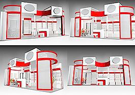 展覽模型 3D設計模型 展示模型圖片