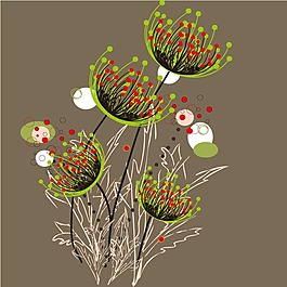 印花矢量圖 時(shí)尚休閑女裝 成熟優(yōu)雅女裝 植物 花卉 免費(fèi)素材