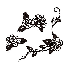 印花矢量圖 優雅植物 毛衫印花 優雅植物 免費素材