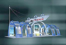 展覽模型 3D設(shè)計(jì)模型 展示模型圖片