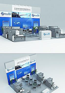展覽模型 3D設(shè)計(jì)模型 展示模型圖片