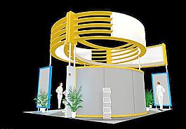 3D展覽設計 展示模圖片