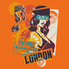 印花矢量圖 靚仔裝 文字 英文 圖案概括 免費(fèi)素材