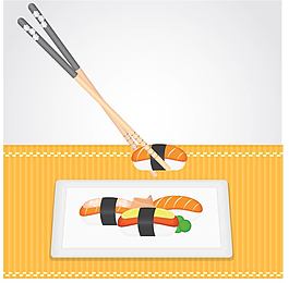 盤(pán)子里的美食
