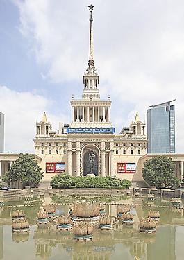 上海展覽館圖片