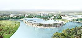 室外建筑模型图片