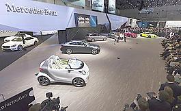 奔馳新車展覽發布會圖片