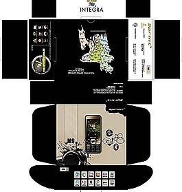 M9手機彩盒包裝設計
