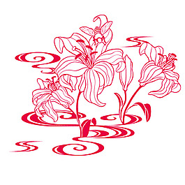 印花矢量圖 成熟優(yōu)雅女裝 色彩 優(yōu)雅植物 免費(fèi)素材