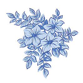 印花矢量圖 成熟優(yōu)雅女裝 色彩 優(yōu)雅植物 免費(fèi)素材
