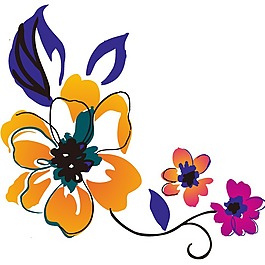 印花矢量圖 時尚休閑女裝 成熟優(yōu)雅女裝 植物 優(yōu)雅植物 免費素材