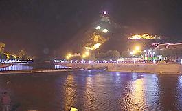夜色 洮州文化展覽館圖片