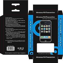 Wireless FM Transmitter彩盒
