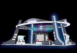 商業(yè)展廳模型圖片